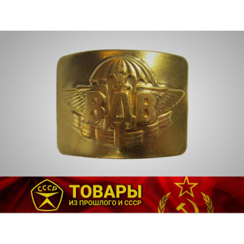 Бляха латунная ВДВ (золотая)