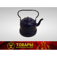Чайник эмалированный фиолетовый 8л