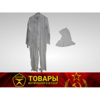 Комбинезон белый х/б