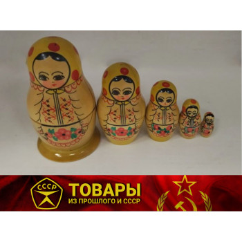 Матрешка 5-ти местная