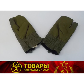 Рукавицы армейские 3-х палые на меху