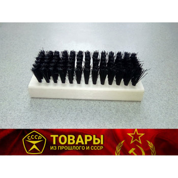 Щетка обувная 13.5*5.5  (искусст. щетина) 