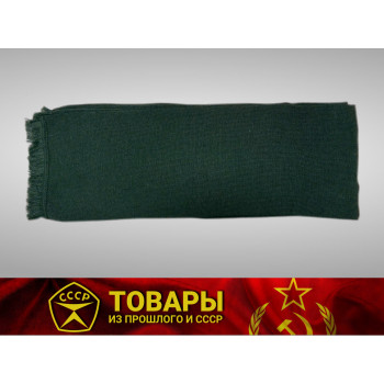 Шарф (кашне) зеленый