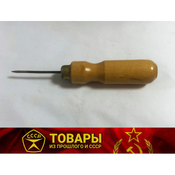 Шило с деревянной ручкой