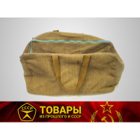 Сумка брезентовая на 2-х молниях