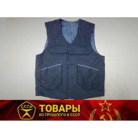 Жилет суконный