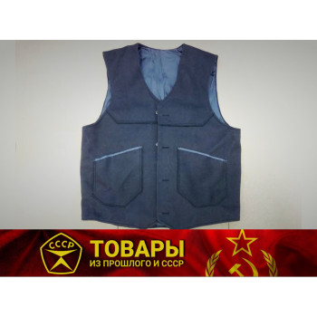 Жилет суконный