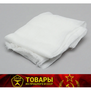 Марля (отрез марлевый) 1 м (шир.= 90 см) плотность 32г/м2
